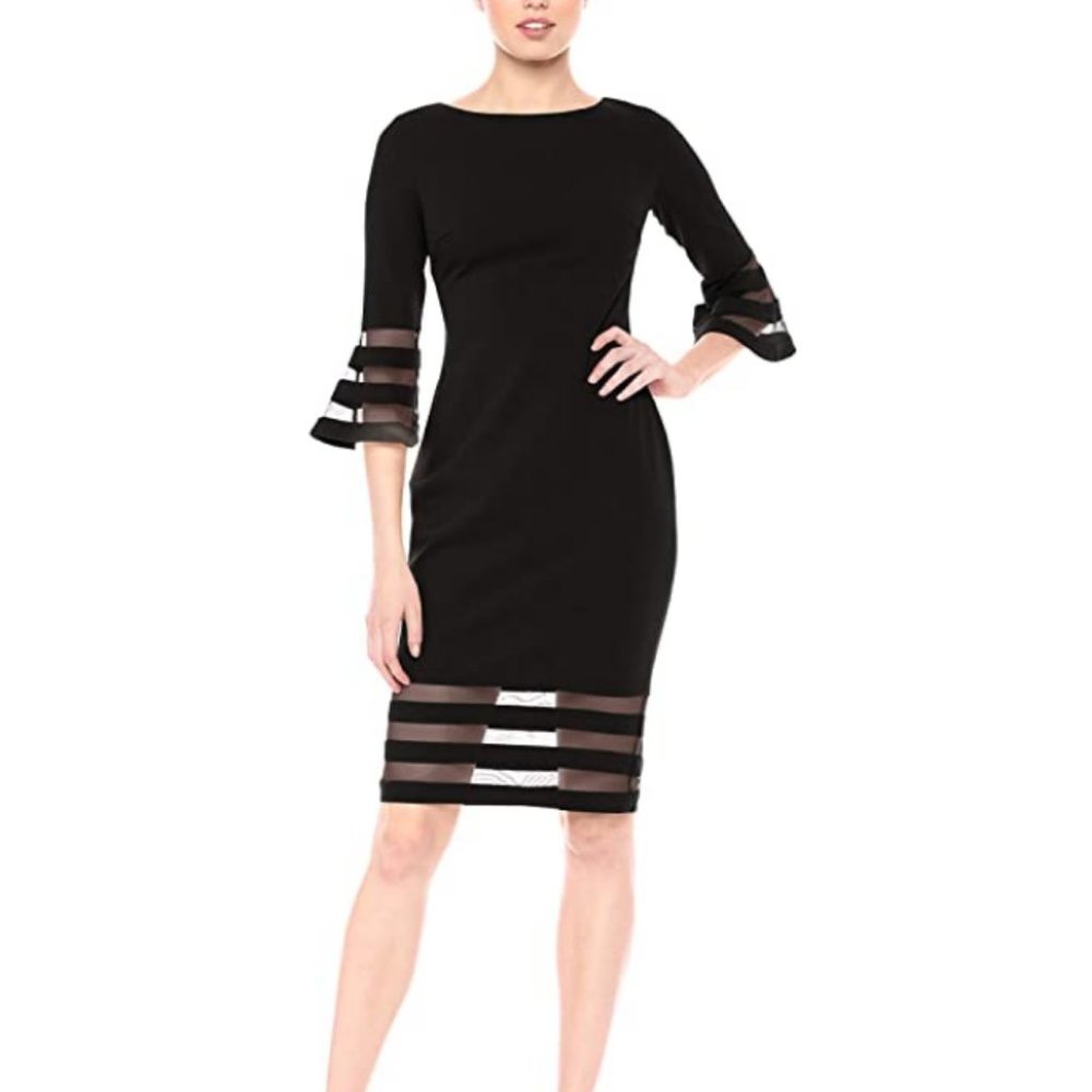 Calvin Klein Scuba Crepe Dress